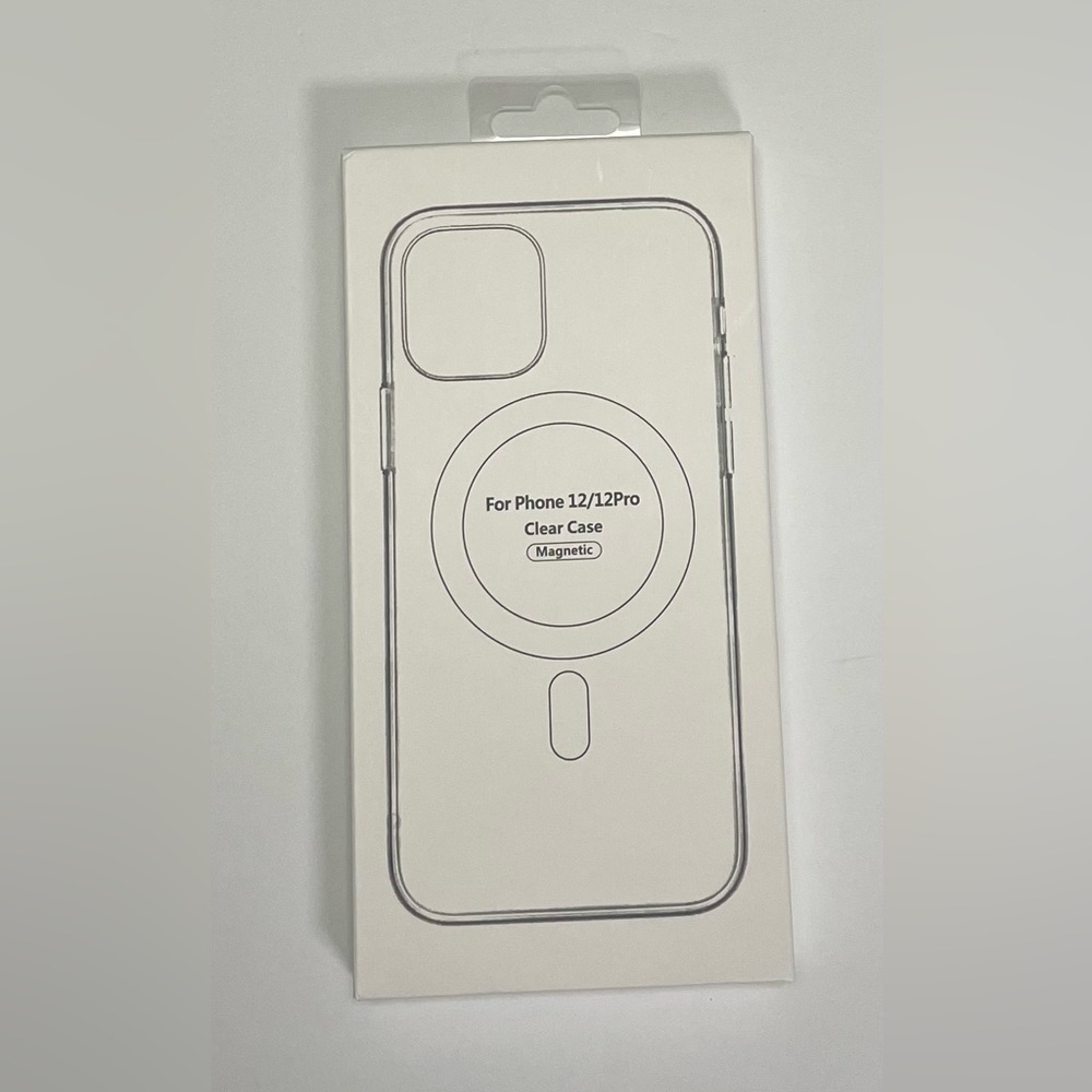 COPY - Clear Magnetic Case for iPhone 12/12 Pro